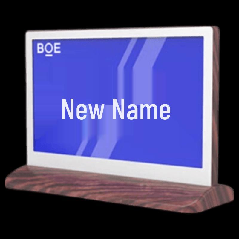 BOE 7.4-inch T-Shape E-ink Electronic Table Sign (CN version)