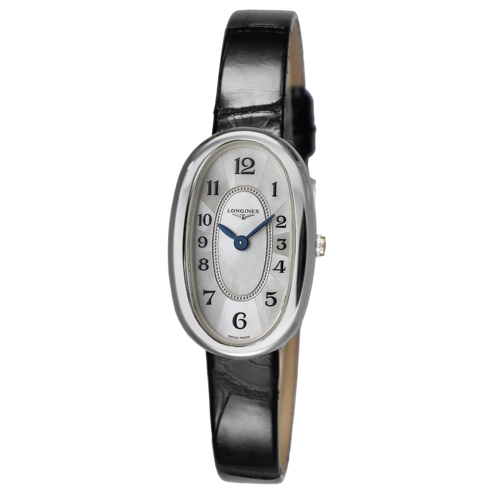 

Watch Symphonette Quartz Water Resistant to 3 ATM Sapphire Glass White Pearl Dial Stainless Steel Black [Longines] Women s L2.305.4.83.0 [Item] білий