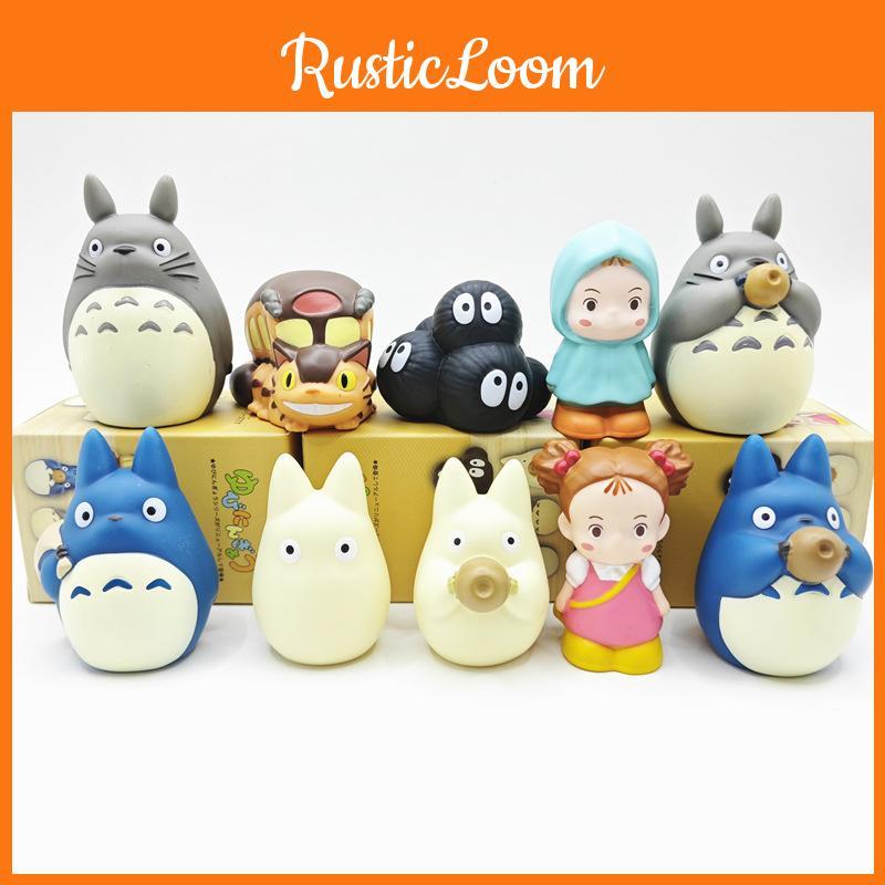Adorable Studio Ghibli Totoro Mini Finger Puppets Blind Box Figurines For Collectors