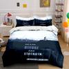 Inspirational Mountain Cycling Art Multiple Sizes Kid's and Adults' Bedroom Exquisite 3PC Bedding Set Gift