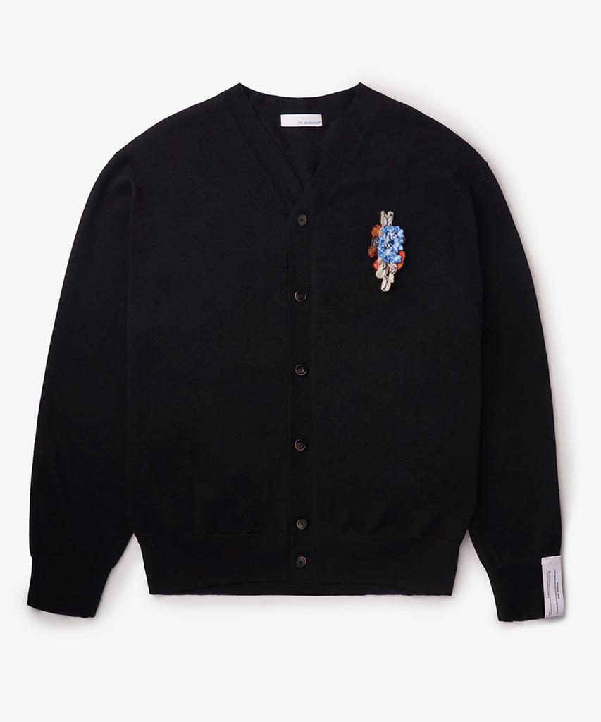 Juntaekimatisyeoneol Embossed Viscose Cardigan