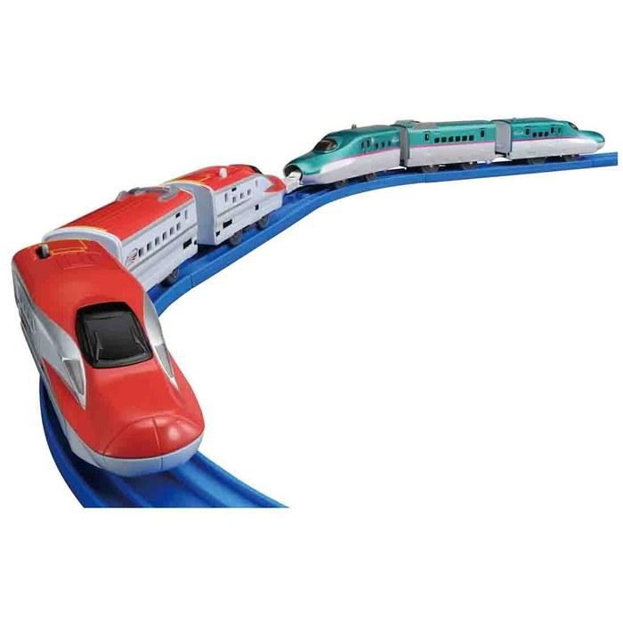 Takara Tomy Plarail E5 & E6 Shinkansen Connection Set Multicolor
