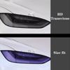 For TESLA Model 3 S Y X 2017-2024 Pre-cutting TPU PPF Protective film Car Exterior Headlight Anti-scratch turn purple turn black