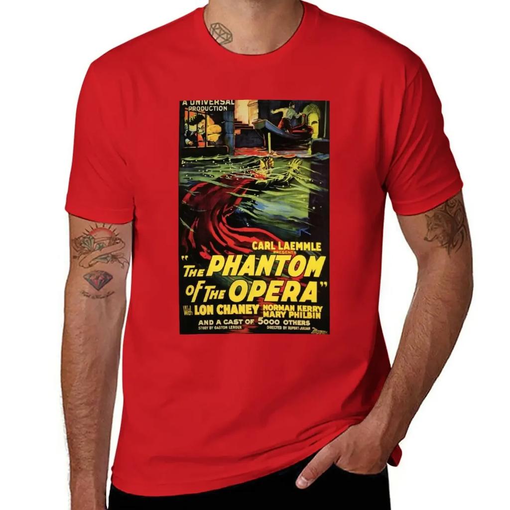 The Phantom Of The Opera T-Shirt summer top plus sizes customizeds mens graphic t-shirts pack
