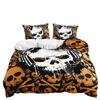 Three-Piece Quilt Cover Skull Dark Wind Kit Digital Printing Bedding