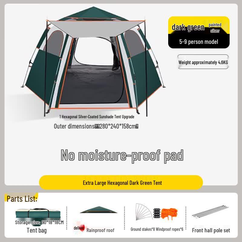 OEING Outdoor Folding Camping Tent