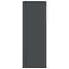 Sideboard Anthracite 67 X 39 X 107 Cm Steel