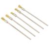 Pen Shape Bristle Wire Brushes Scratch Brushes Stainless Steel Brush 100mm 5PCS