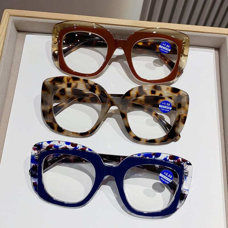 High Definition Reading Glasses, Retro Reading Glasses, Anti Blue Light, Elegant Thick Frame, Anti Radiation Glasses