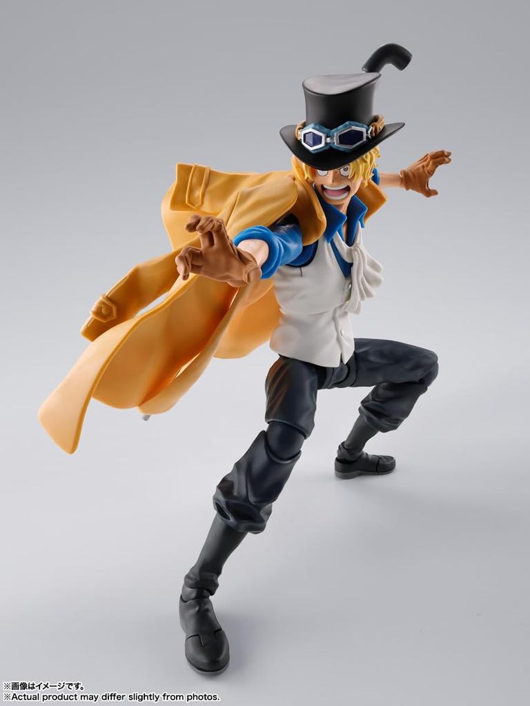 TAMASHII NATIONS S.H.Figuarts ONE PIECE Sabo - Chief of Staff of the Revolutionary Army - Approximately 155mm PVC & ABS Painted Movable Figure