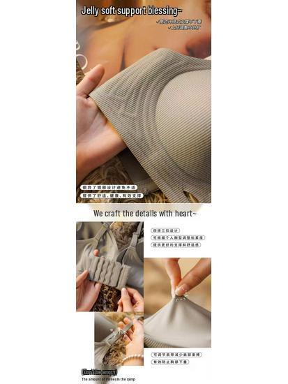 Seamless Hollow Design Supportive Bra – Comfort, Lift, and Anti-Sagging for a Smaller-Looking Bust