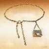 Mini Chain Fanny Pack Women's Fashion Waist Chain Accessories Skirt Pants Belt