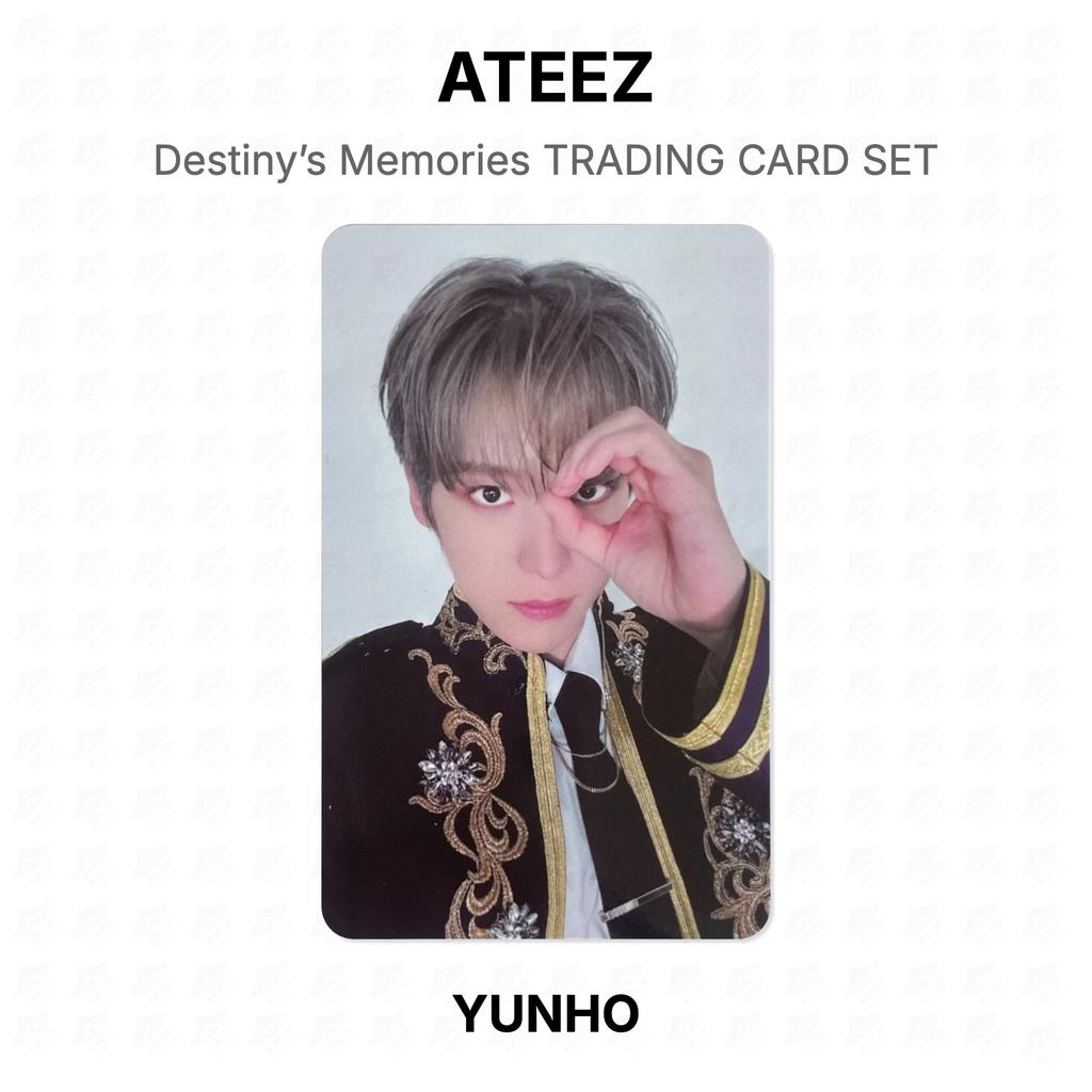 ATEEZ Destiny’s Memories TRADING CARD SET Official Photocard