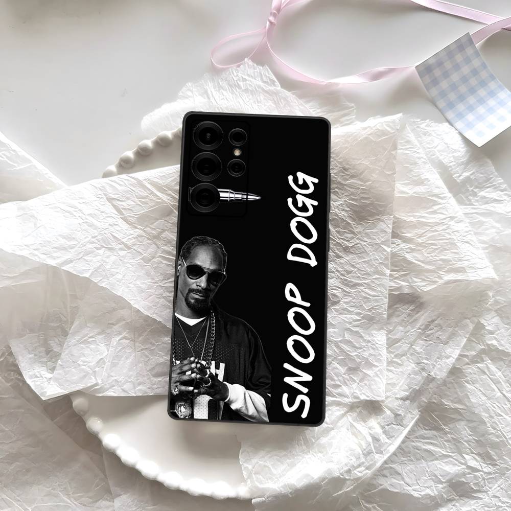 S-Snoop Singer Dogg Phone Case For Samsung S 24 Fe 25 Ultra Plus 20 Lite 21 30 22 23 24 22 Ultra 5G Fundas