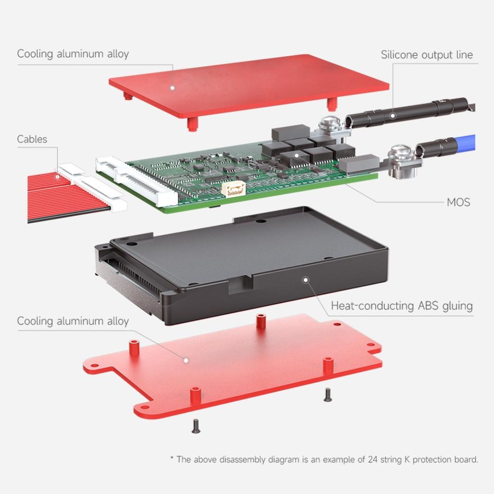 3.2V Charging And Discharging Board 4S 8S 16S Charging Equalization Voltage Battery Protection Board Active Balance BMS Lifepo
