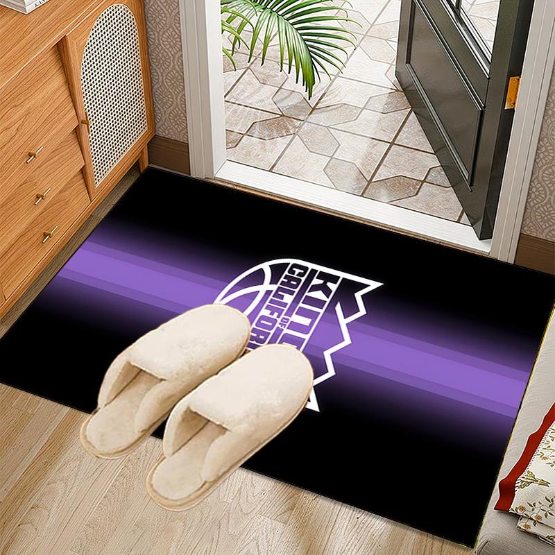 Kings Basketball Team Logo Rug Office Carpet Non-Slip Mat, Chair Rug Floor Covering for Gaming, Bedroom, Living Room , Home Decor Christmas Gift