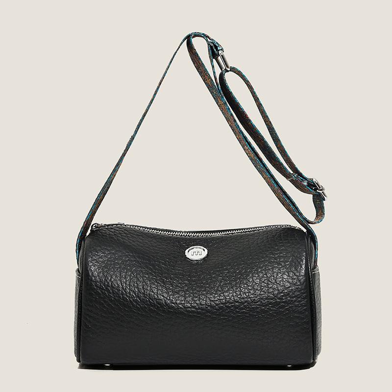 First Layer Cowhide Pillow Women'S Genuine Leather Women'S Bag Trendy Shoulder Messenger Bag