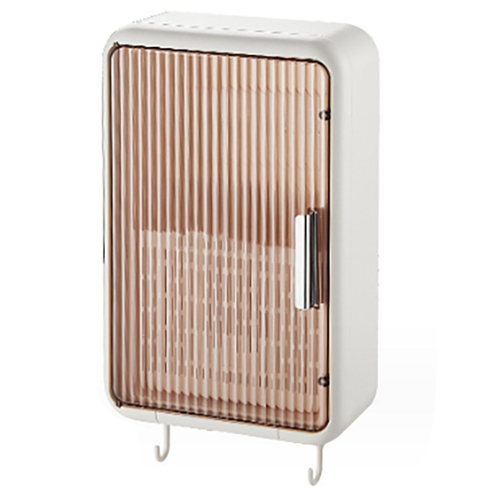 

Kitchen Chopsticks Holder Wall Mounted Chopstick Organizer Draining Dust Proof Kitchen Utensils White