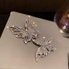 Delicate Rhinestone Butterfly Brooch for Women’s Wedding Fashion and Special Occasion Gift