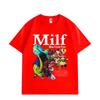 Man L Love Fish Funny Ocean Meme Graphic T Shirts Harajuku Y2k Short Sleeve Tshirts Men Women Clothing Casual Oversized Tshirt