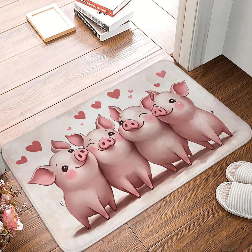 Beautiful Fox Print Doormat Soft and Comfortable Welcome Carpet and Easy To Clean Home Living Room Bedroom Doormat Welcome Mat