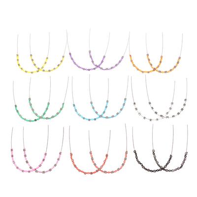 2 Stück/Packung Bunter Haken Temporäre Zahndekoration Mit Metalldrähten Metallbügel Kieferorthopädische Ligaturdrähte Zahndekorationen