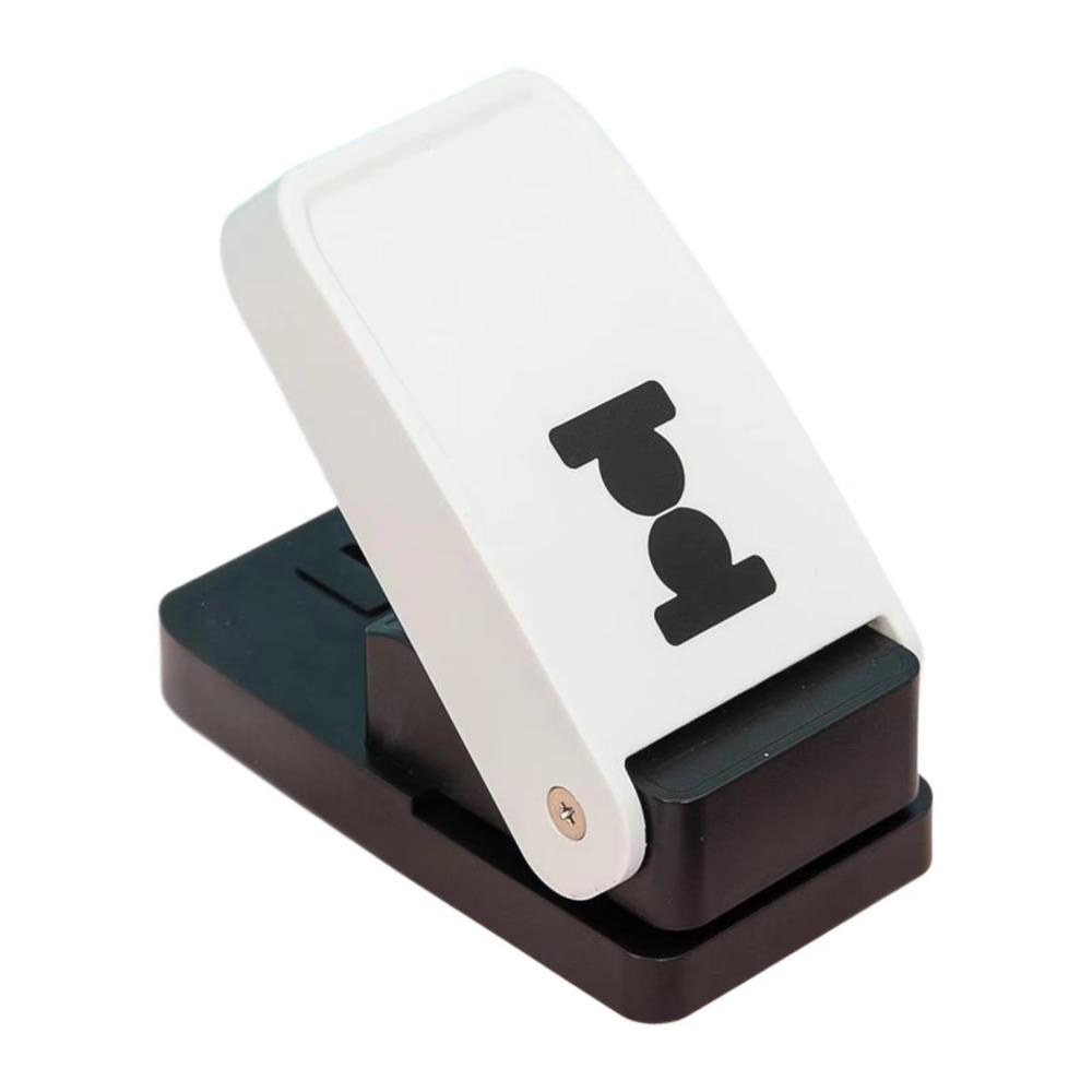 Educational Paper Punch Large Size Handmade Embosser Tab Punch Embossing Machine  Children s белый