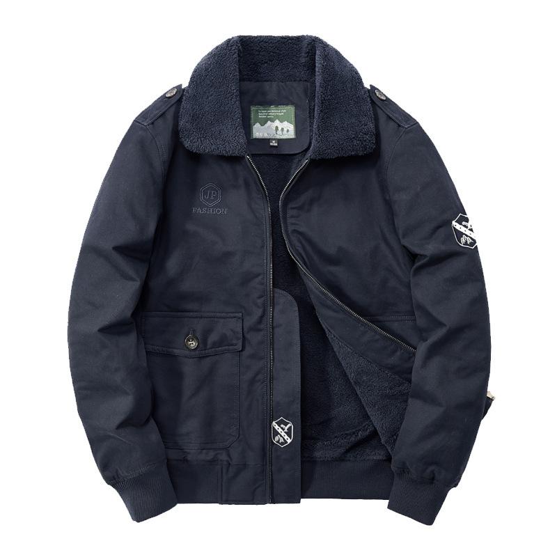 Neue Frühling und Herbst Winter Herren Steppjacke Jacke Fleece Dicke Steppjacke Lässig Vielseitig Schöne Jacke Steppjacke