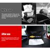 Car Carbon Fiber Tissue Storage Hanging Bag Car Seat Decoration For Chevrolet Cruze Lacetti Sonic Spark Sail Aveo T250 Cobalt