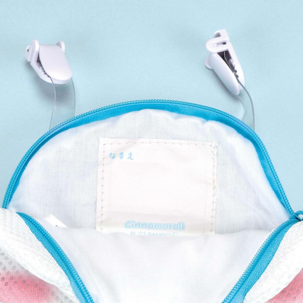 Skater Buzunar Exterior Plasă cu Umăr Sanrio Cinnamoroll Plic/Pochete Decupat, Curea, 2 Moduri, Design, ODKPM2D-A