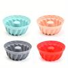 12 Pièces/Set Moules Mini Bundt en Silicone - Anti-adhésifs, Faciles à Nettoyer Outils de Cuisson pour Gâteaux Moelleux à Cheminée Heritage -