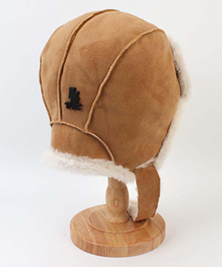 Yunibeosyeolkemiseuteuli Mustang Beige Earflap Cap