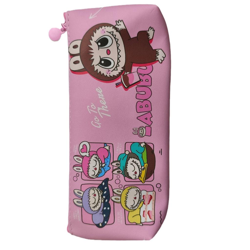 Cute Milk Huhu Pencil Bag Cartoon Large-capacity Student Stationery Bag High Value Niche Pencil Case