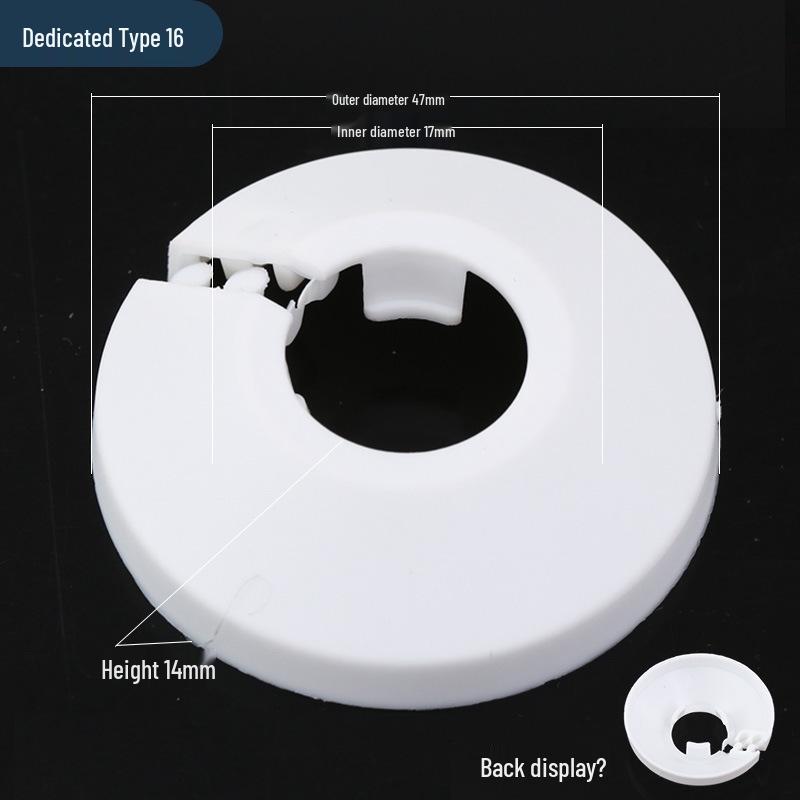 Decorative Pipe Cover Ring for Air Conditioning and Heating Valves