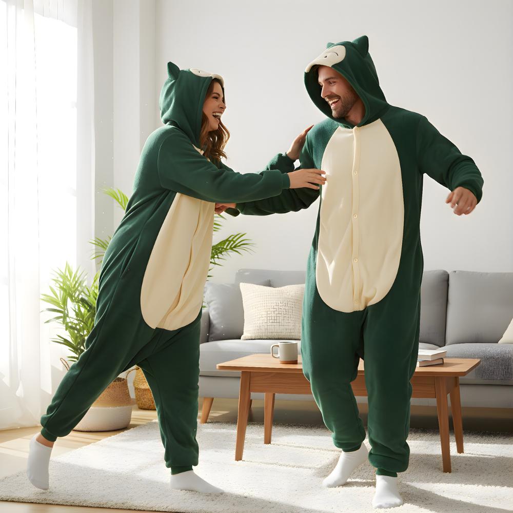 Piżama Onesie Kigurumi Przebranie Pokemon Snorlax S: 145 - 155Cm