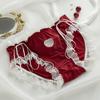 Black milk Lolita panties for women Pure cotton crotch skin-friendly breathable maiden seamless panties for women briefs