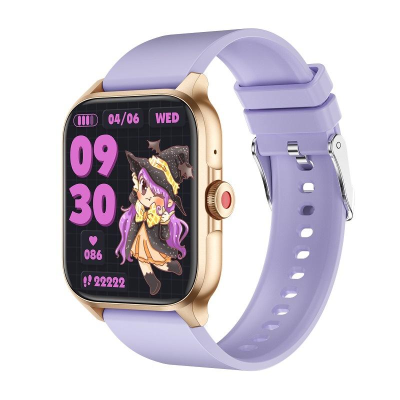 QX15 Smart Watch Girls Heart Rate Health Sports Bluetooth Phone Watch Voice Call Waterproof