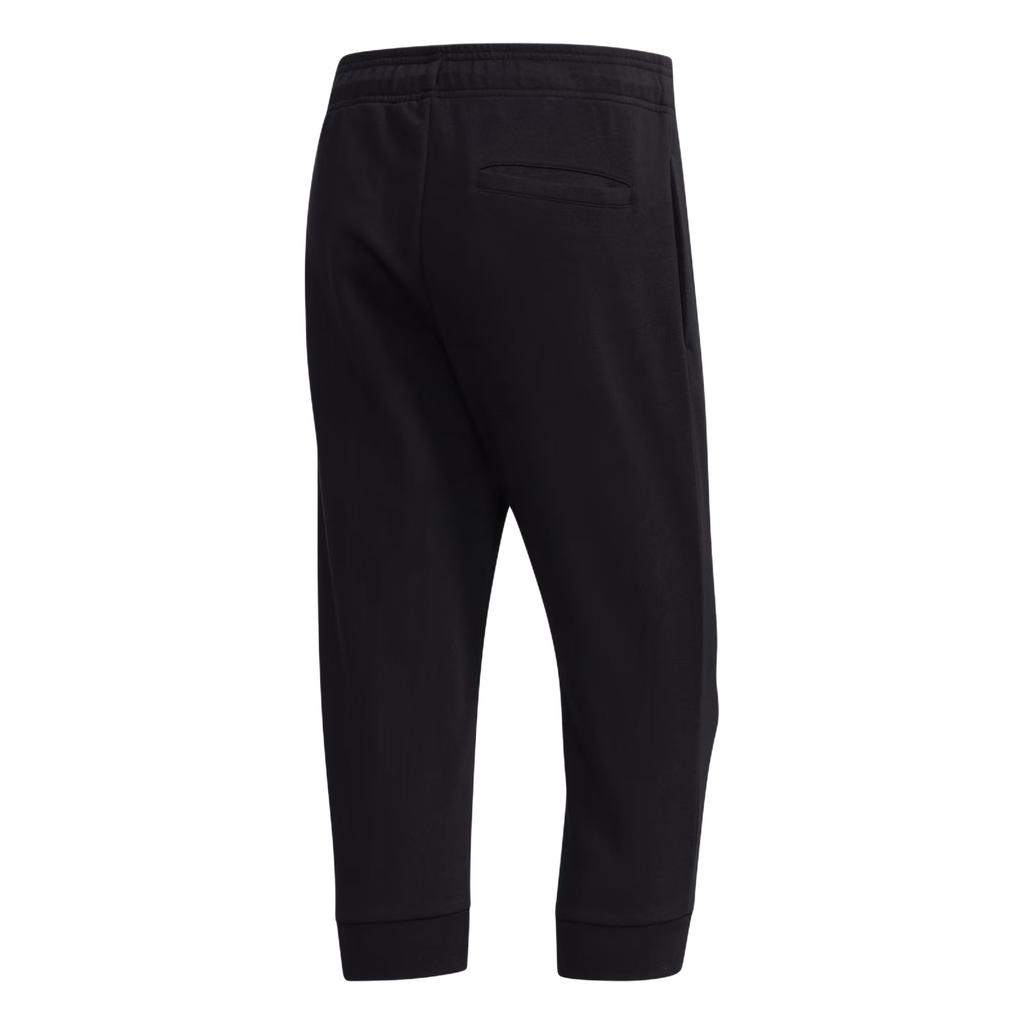 Adidas Neo Mens Training Series Simple Comfortable Sports Letter Seven-Point Casual Shorts Men Shorts Black DW8027