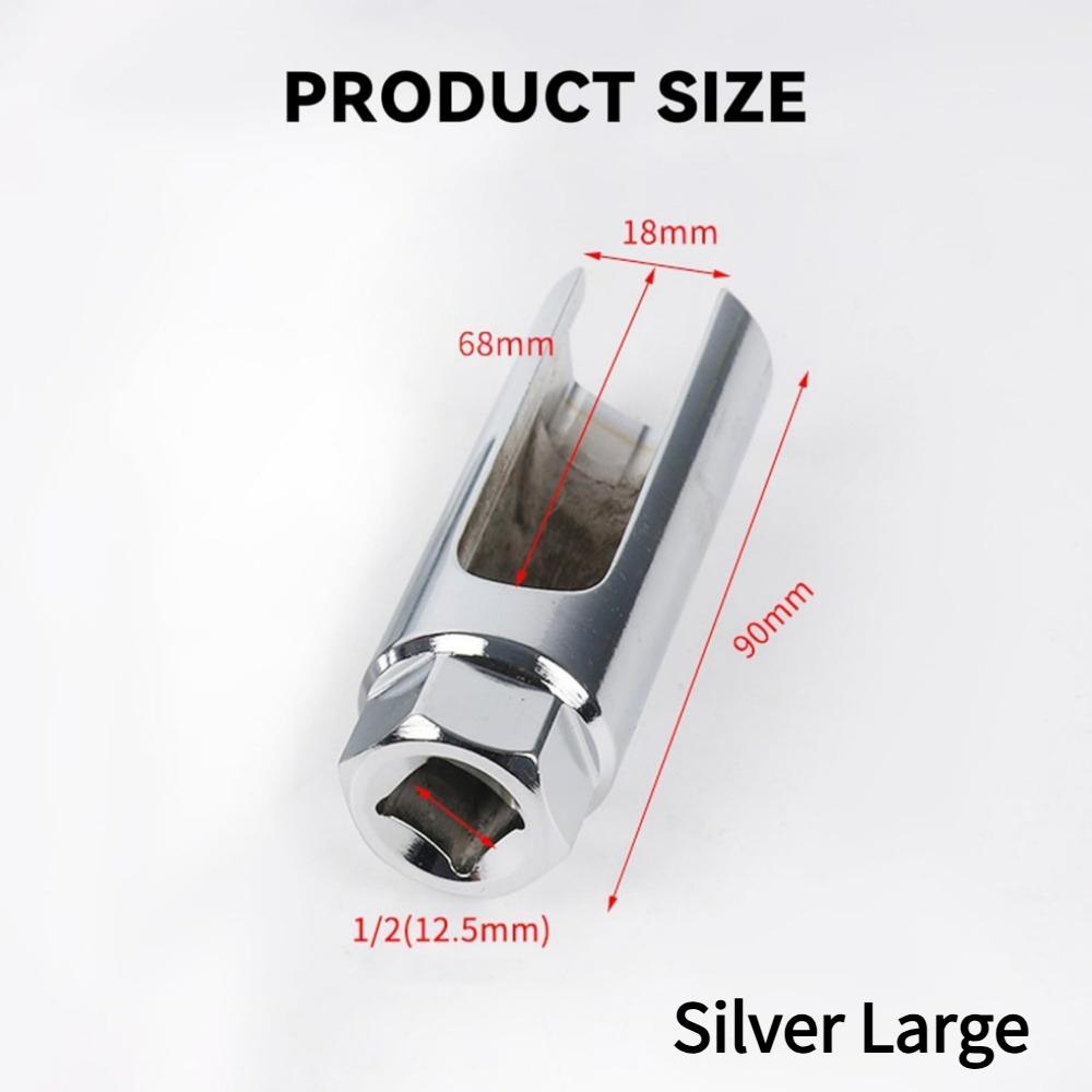 1/2PCS Universal 22mm 1/2'' Drive  Car Oxygen Lambda Sensor Socket Wrench Removal Installation Tool Professional Car Accessories