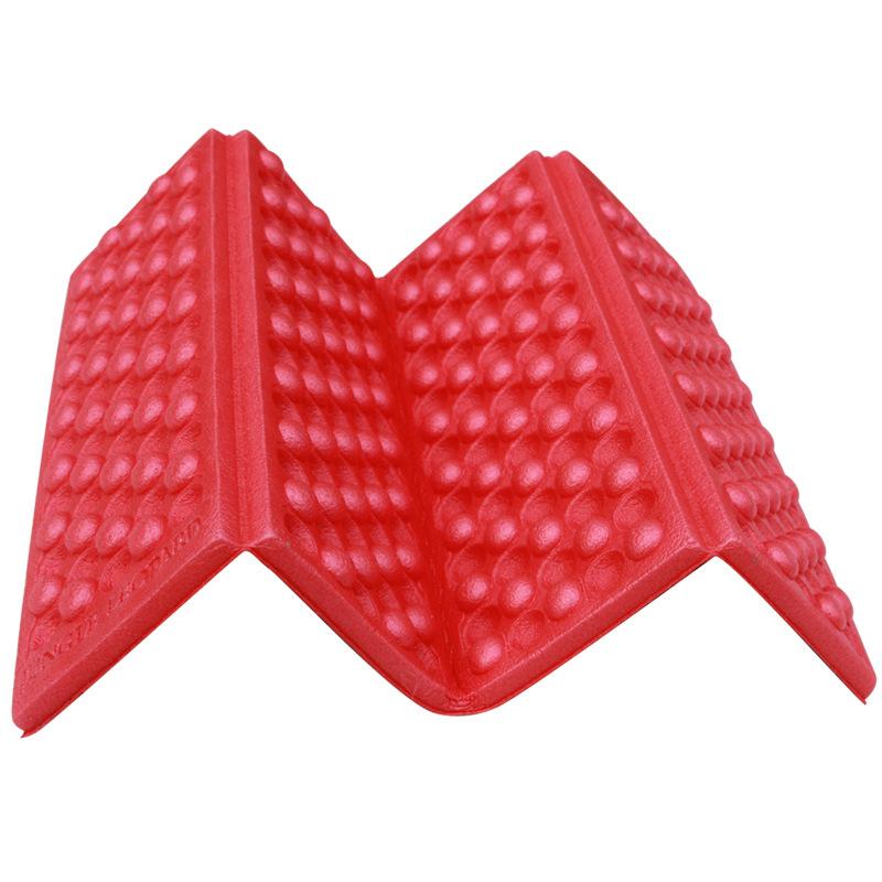 4-Zone Camping Folding Mat Foam Pad Moisture-proof Elasticity Cushion Travel Hiking Picnic Anti-dirty Seat Outdoor Use Tool