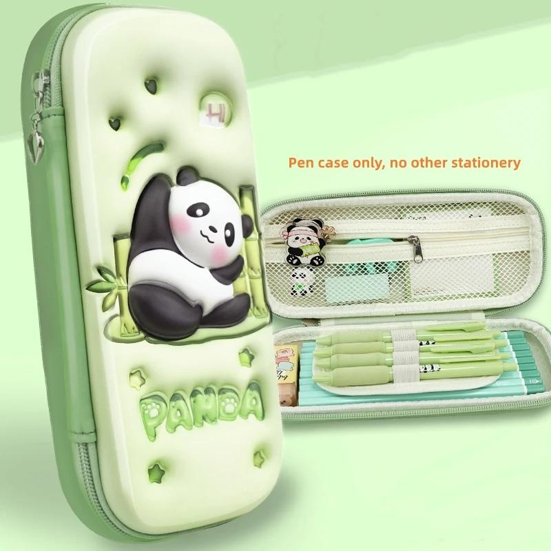 3D Stereo Cute Capybara Pencil Case Drop Resistant Waterproof Student School Supplies Storage Box Hard Shell Decompression Case