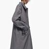 Giosongi Reversible Balmacan Trench Coat ZG2TC202BK