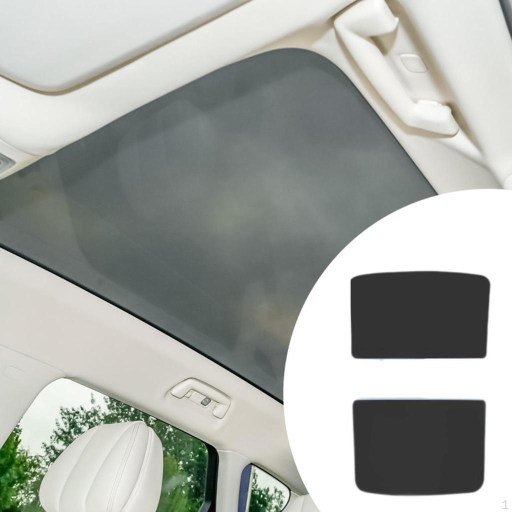 2 Pack Car Moonroof Covers for Model Protection Shades