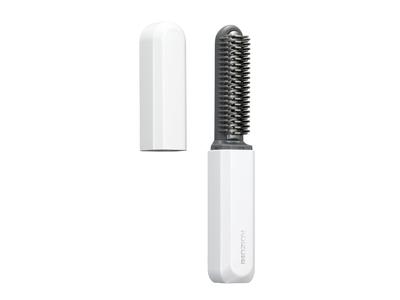 Plancha de Pelo Inalámbrica Koizumi KHR-6420/W Recargable por USB Portátil Plancha para Flequillo Compacta Blanca con Tapa
