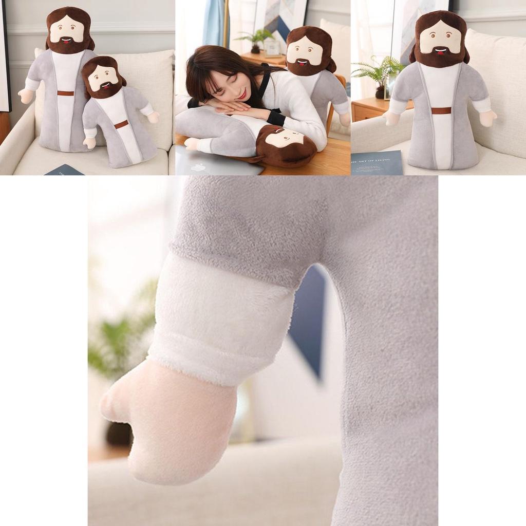 Jesus Plush Toys Soft Stuffed Dolls | Kids Baby Xmas Gifts | Christ Religious Savior