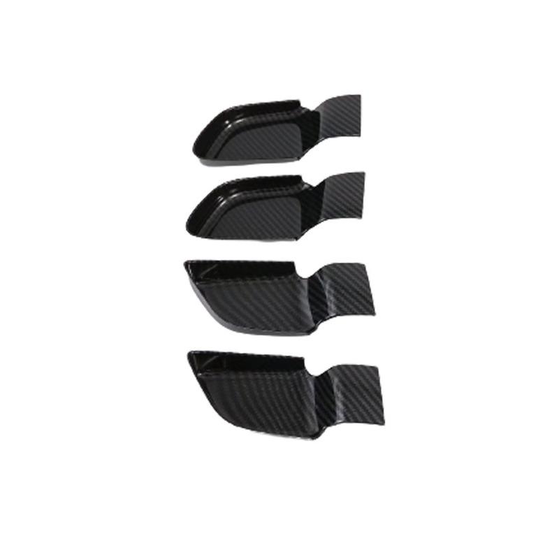 For Hyundai Sonata DN8 10Th Car Cover Body Trim ABS Door Inner Handle Bowl Armrest Handrail Frame Stick 4Pcs