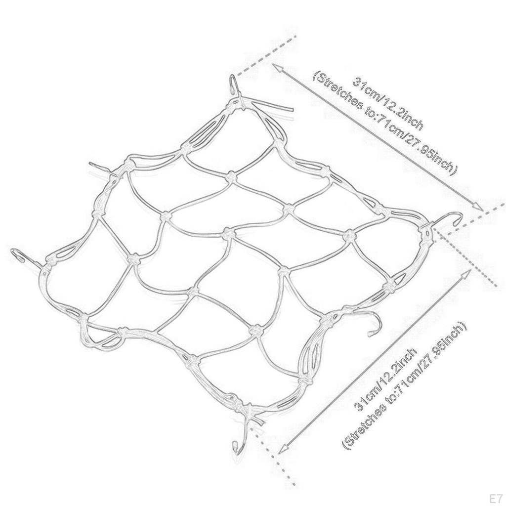 Mesh for Helmet Storage Carrier Bag Net Motorcycles