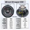 10" Krachtige Audiophile Auto Subwoofer Luidspreker