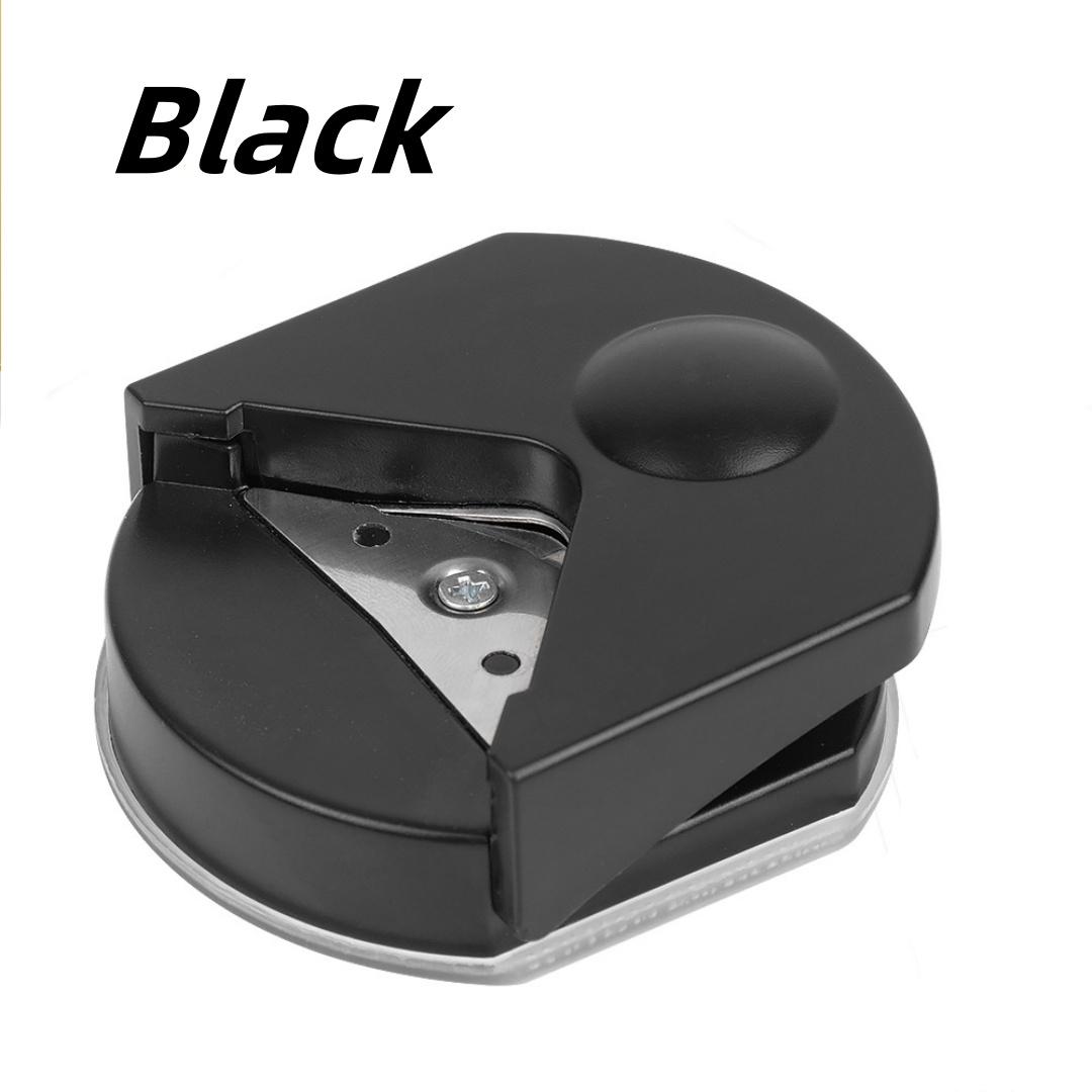 

Paper Cutter Radius Rounded Paper Hole Cutting Machine for Plastic Sealed Film Photos Loose Leaf Curved Photo Cutter Stationery чорний