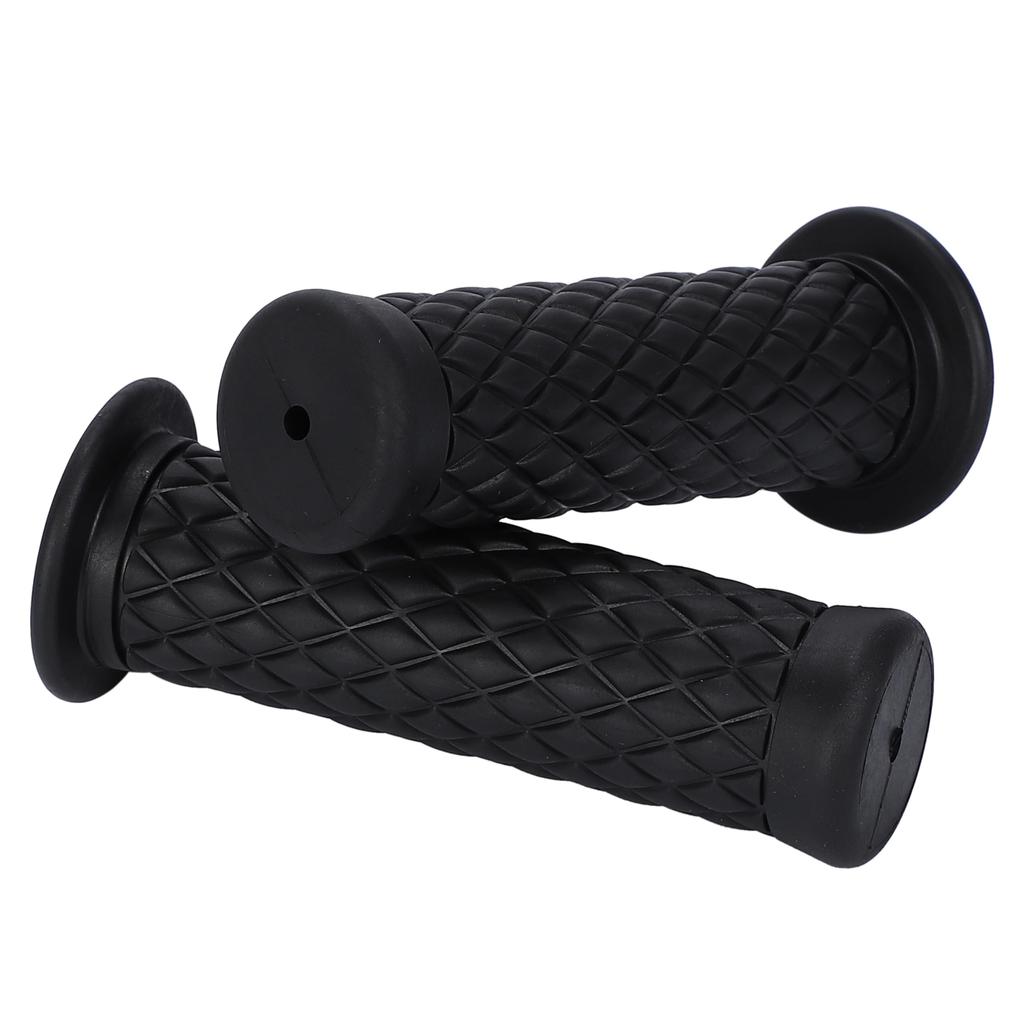 nakira Motorcycle Grip Moped Handle 22.2mm Non-Penetrating Rubber C Type